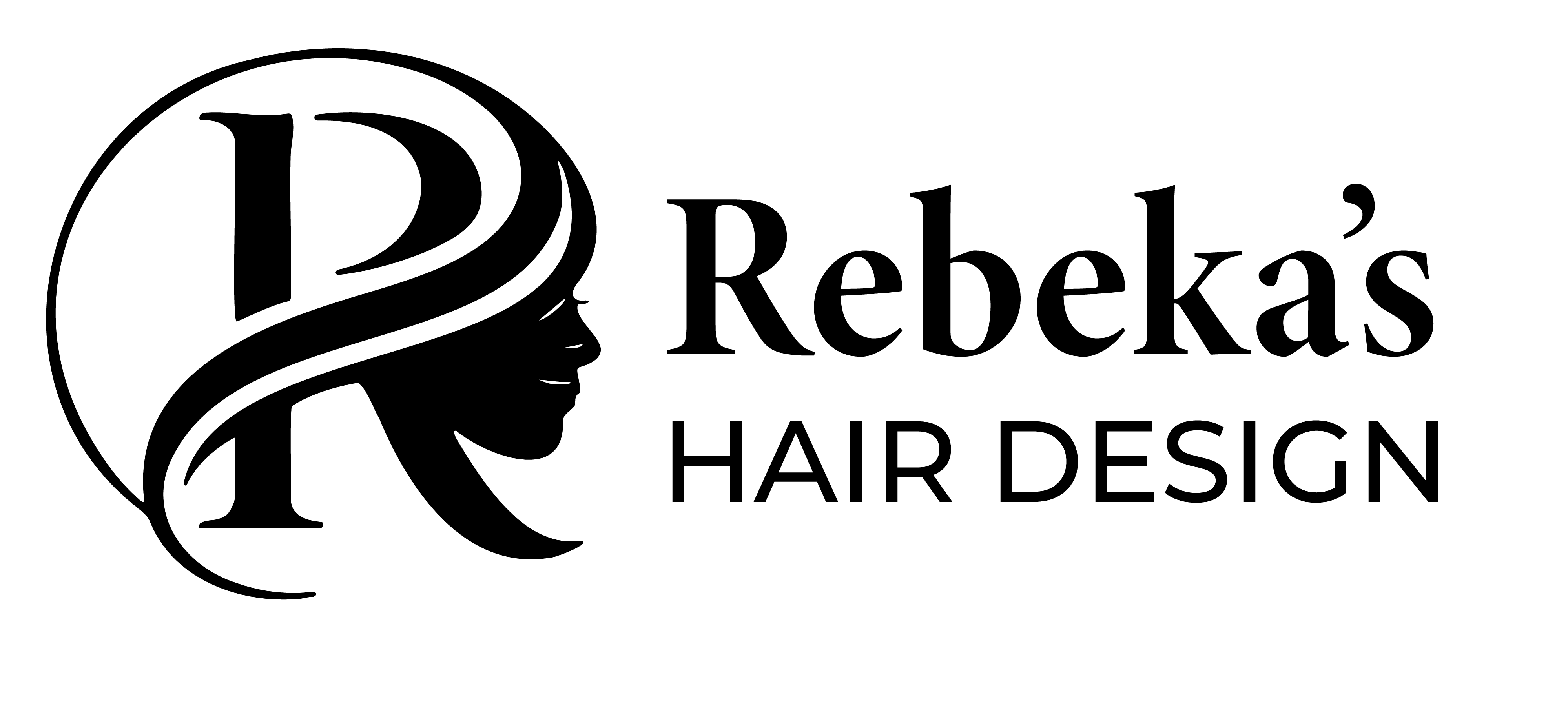 Rebeka's Hair Design logo — family hair salon in Pittsburg, CA