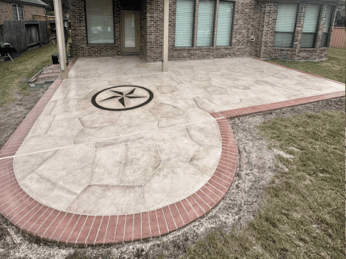 Decorative Concrete Overlays in Katy