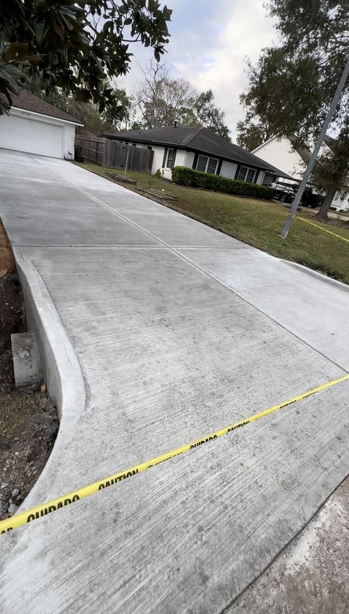  Driveway Replacement & Extension