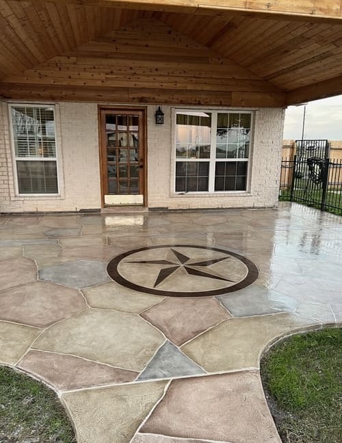 Gravel Walkways with Stepping Stones Katy