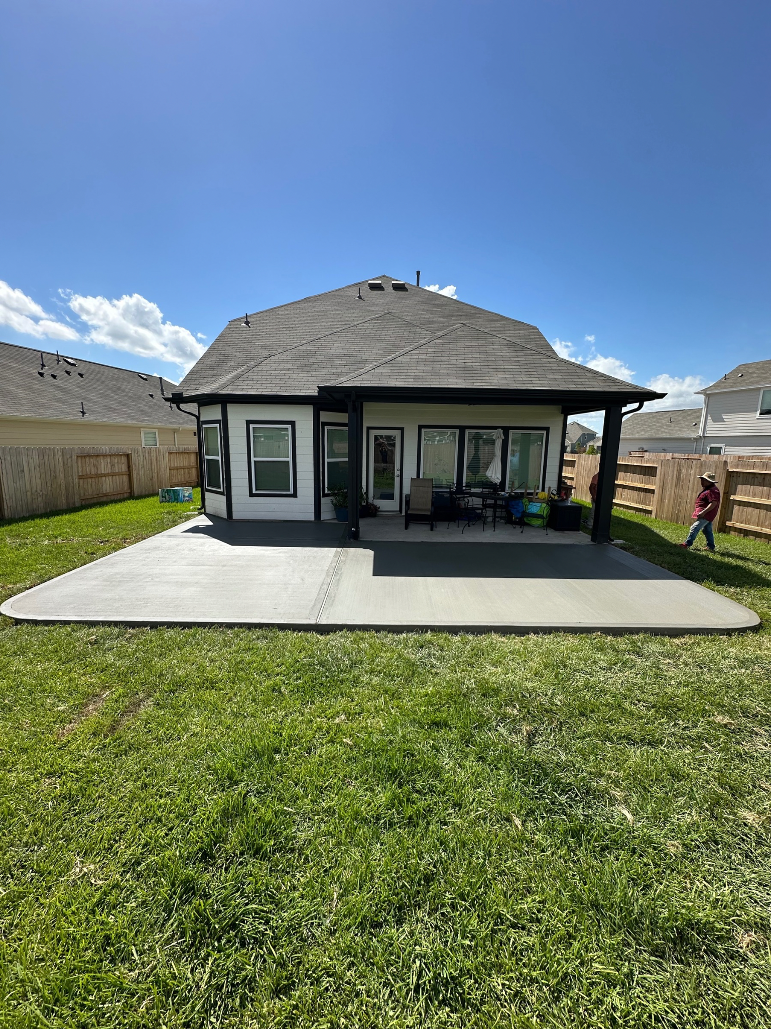 Driveway Replacement & Extension in Katy