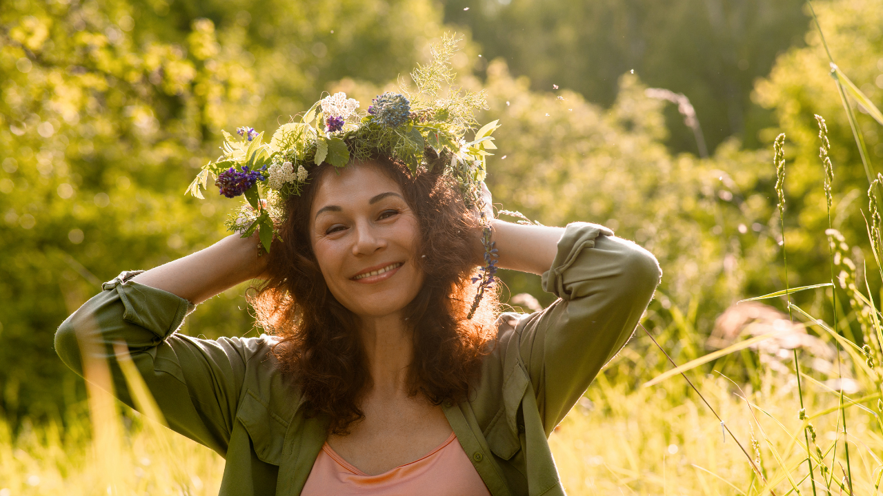 self love reconnect woman