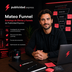 Mateo Funnel - Estrategia de Marketing Publicidad.Express