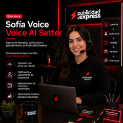 Sofia Voice - Estrategia de Voz Publicidad.Express