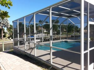 Pool Cage Restorations in Manatee County