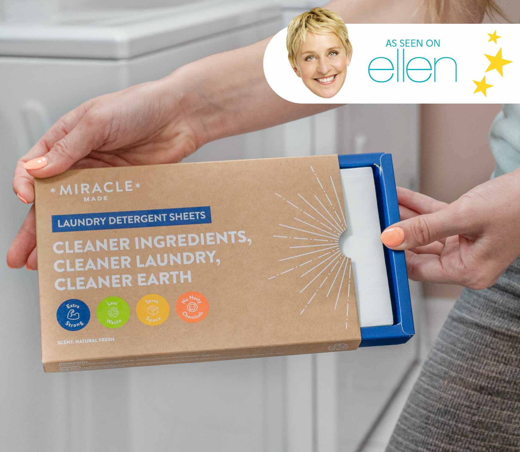 Miracle Laundry Detergent Sheets