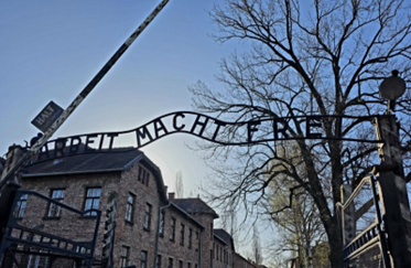 Entrance gates to Auschwitz Entrance gates to Auschwitz