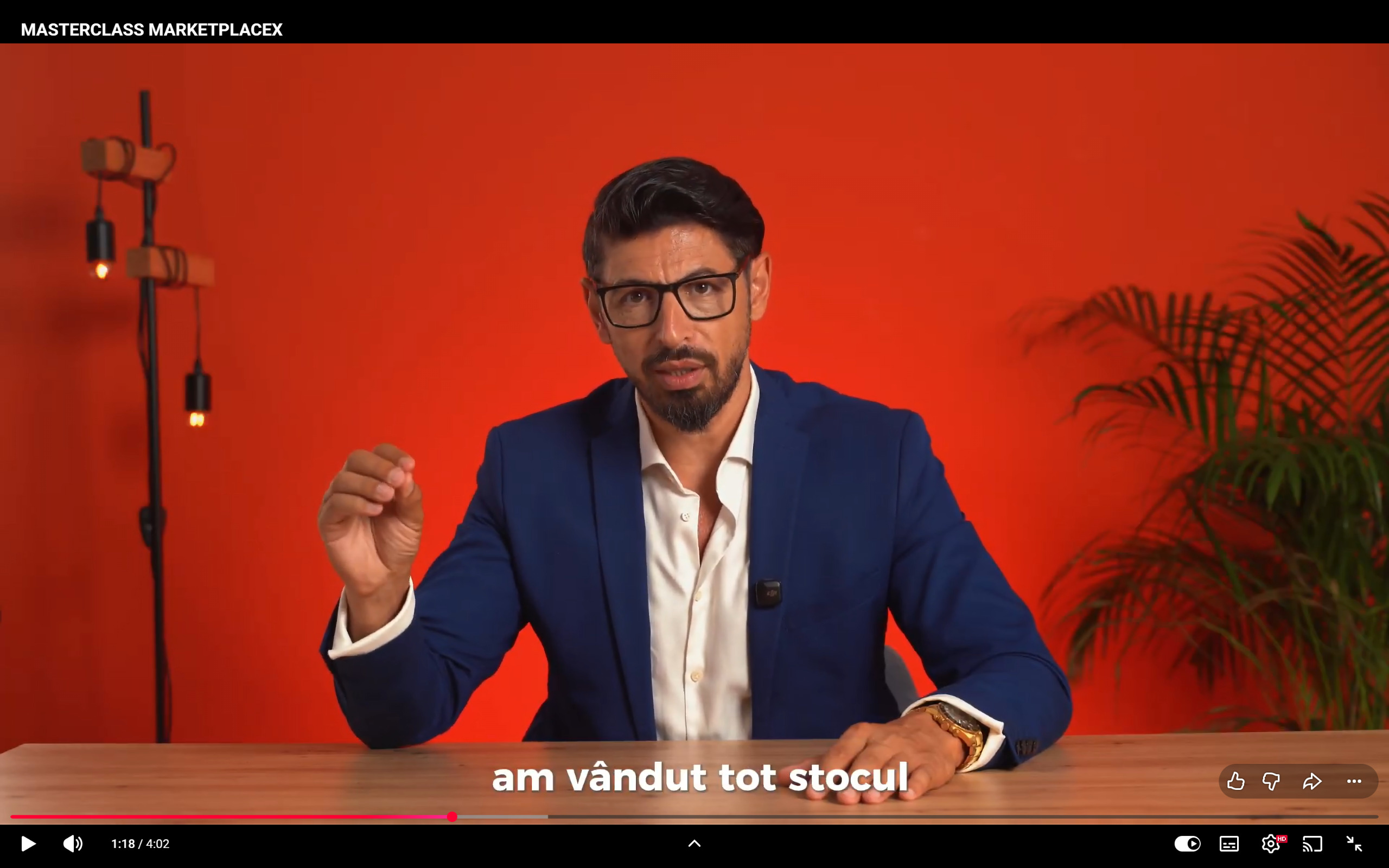 Vezi despre ce e Masterclass-ul MarketplaceX