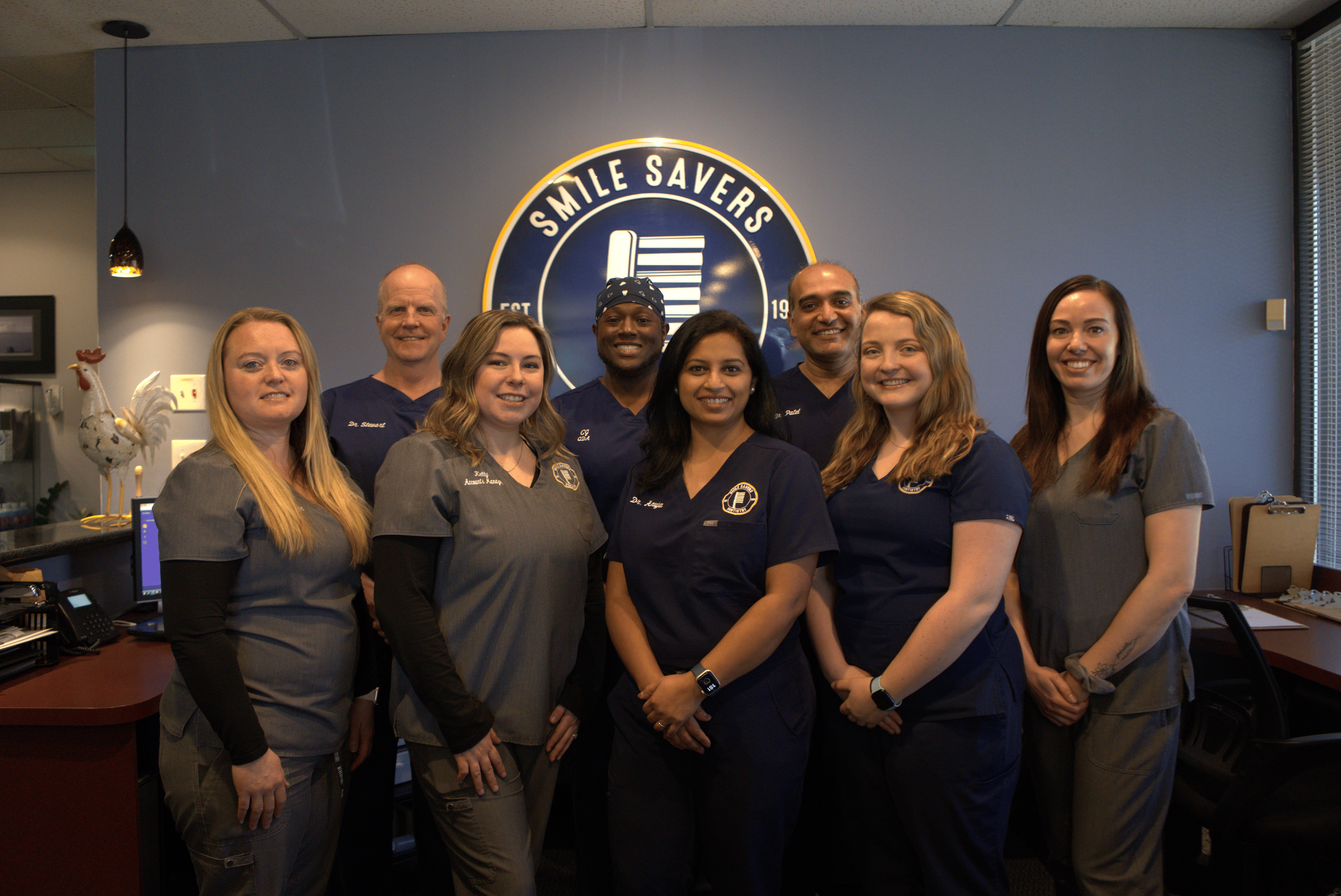 Dental implant team
