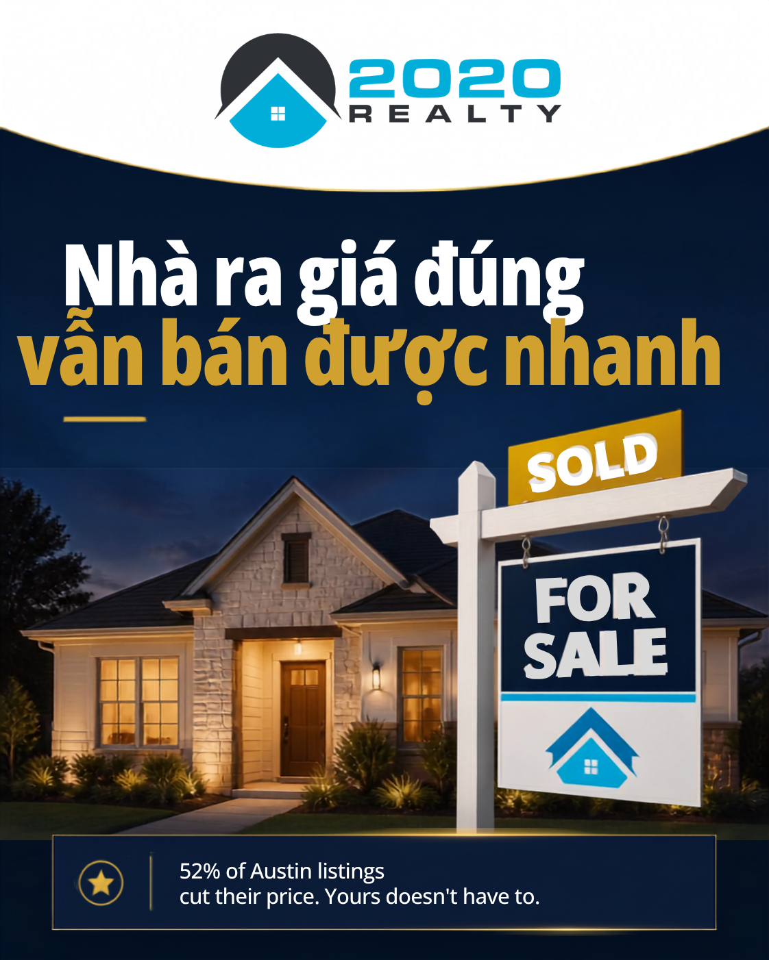 Bán nhà ở Austin? Vì sao phân nửa nhà rao phải giảm giá