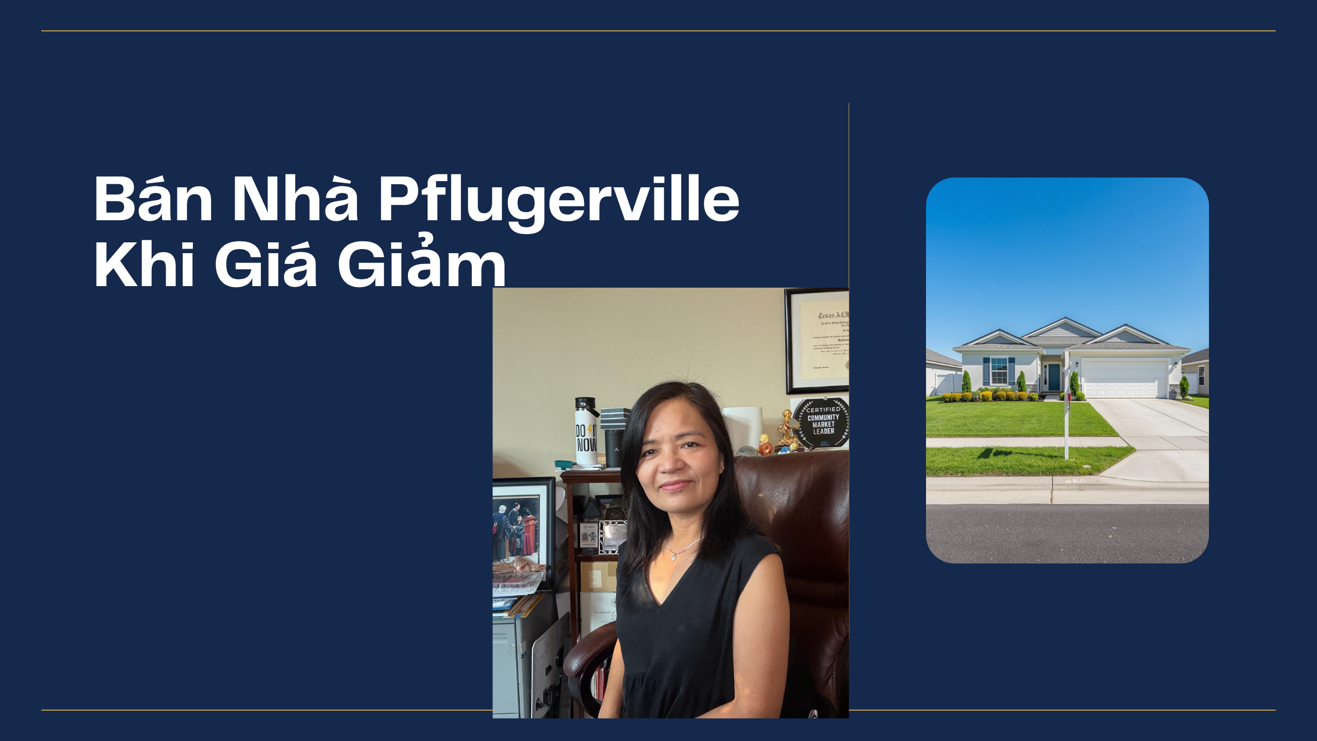 Bán Nhà Pflugerville Khi Giá Giảm