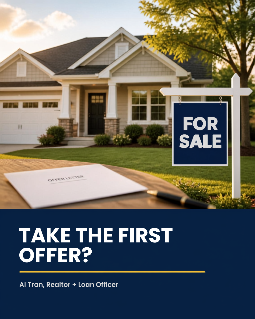 Should You Accept the First Offer? Round Rock Guide