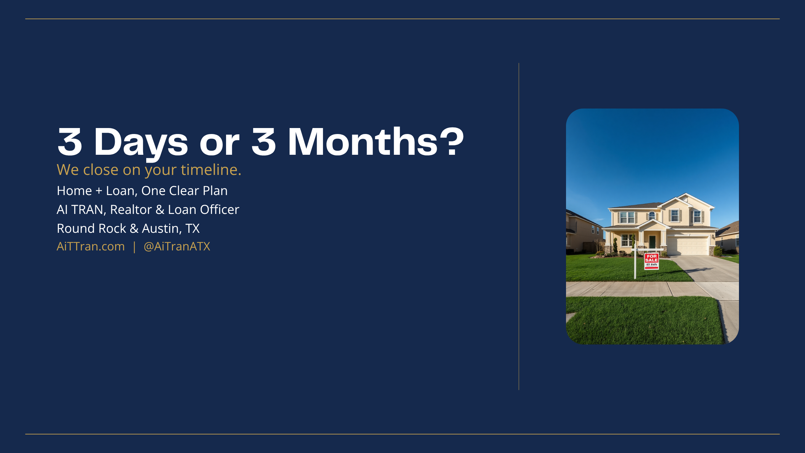 Why Round Rock Homes Sell Fast or Sit for Months