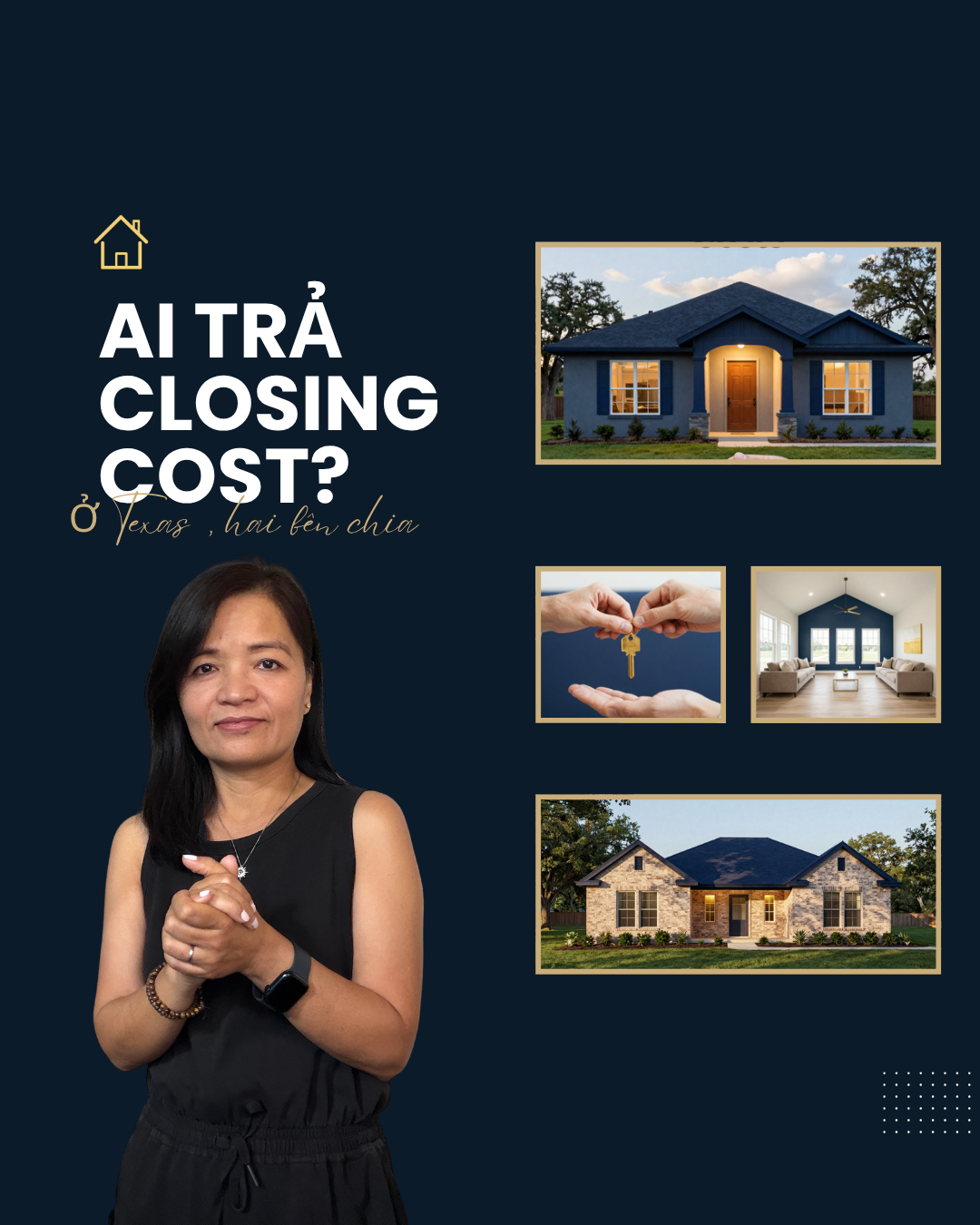 Ai Trả Closing Cost Khi Mua Nhà Texas?