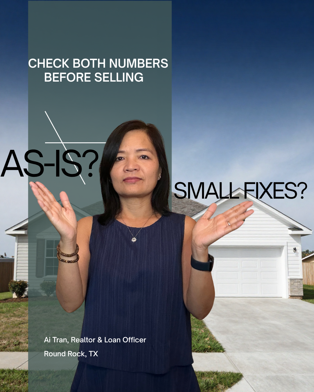 Selling As Is in Round Rock: Does It Cost You?