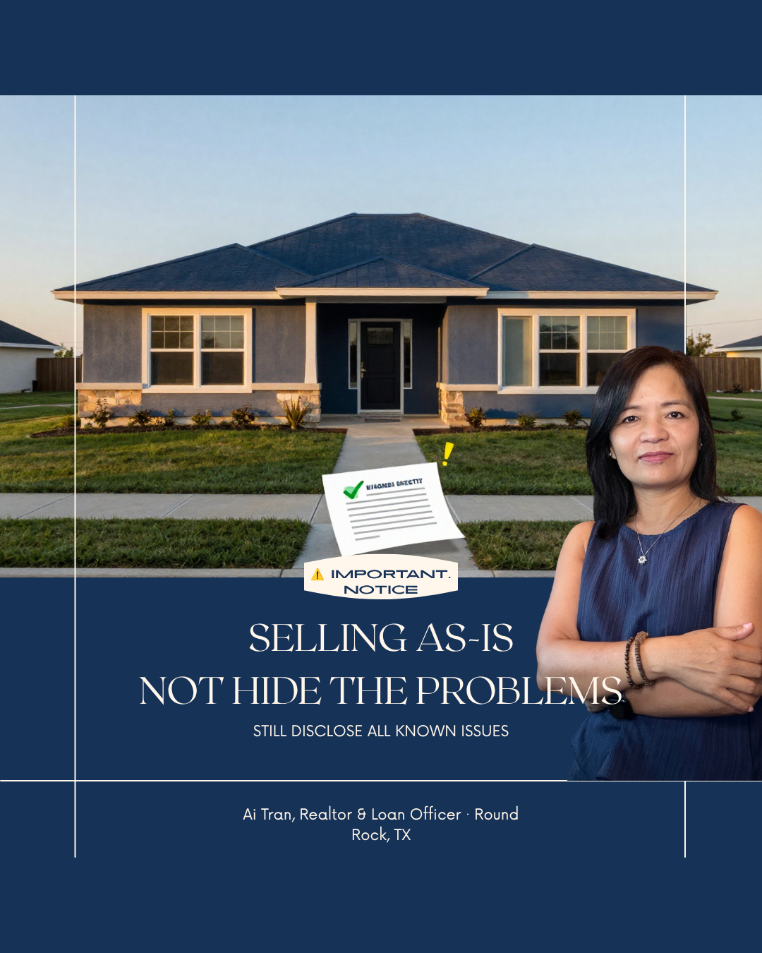 Selling As Is in Texas: Do You Still Disclose?