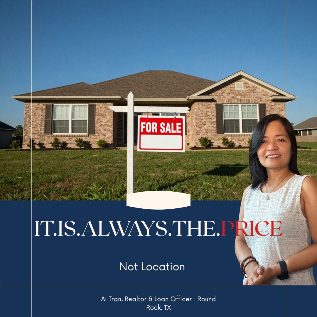 Why Won't My House Sell in Round Rock? The Price