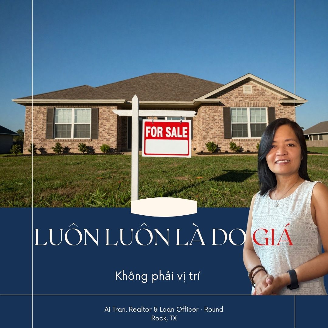 Vì Sao Nhà Không Bán Được Ở Round Rock? Do Giá