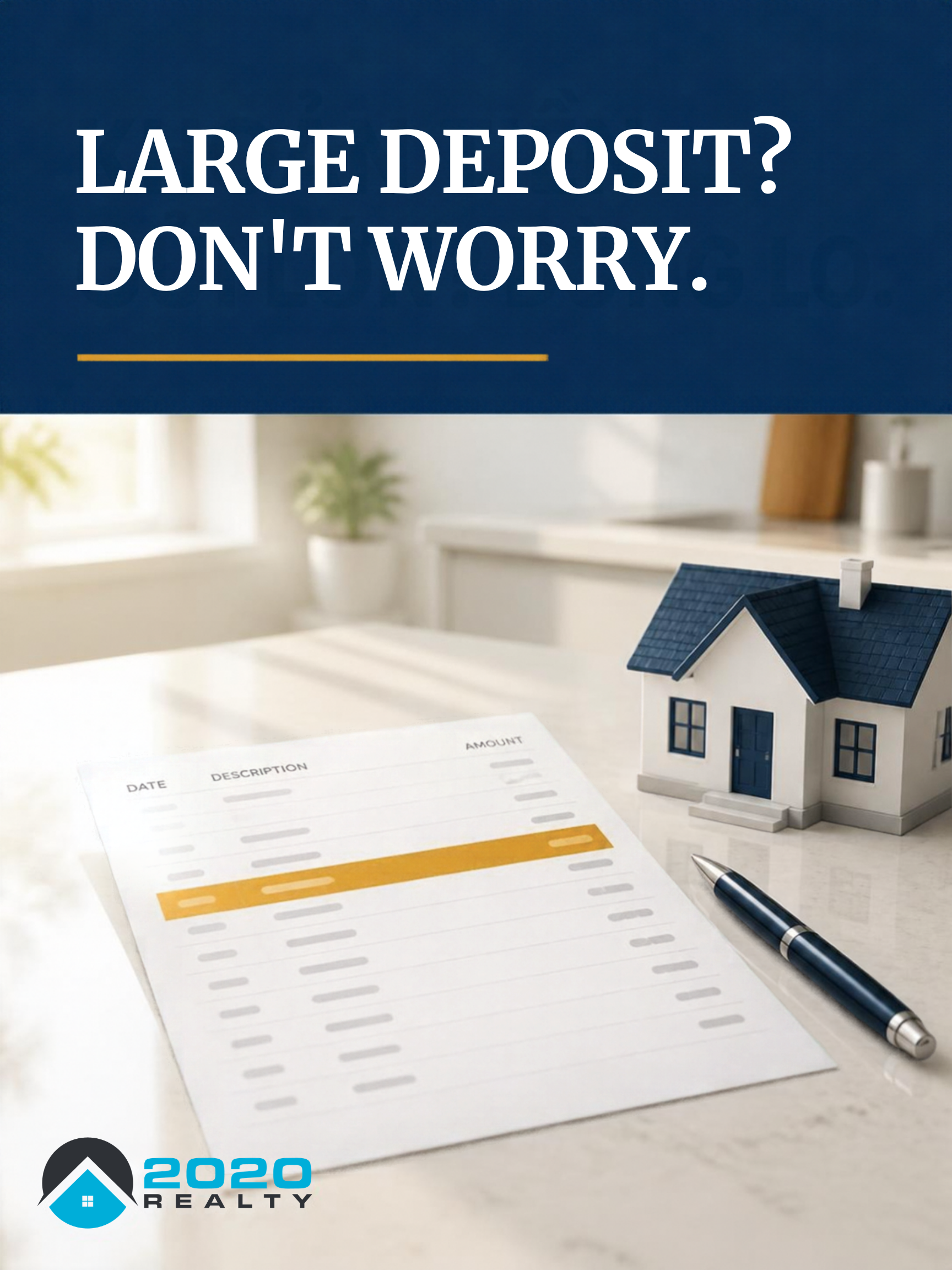 Why Your Lender Asks About Large Deposits in Texas