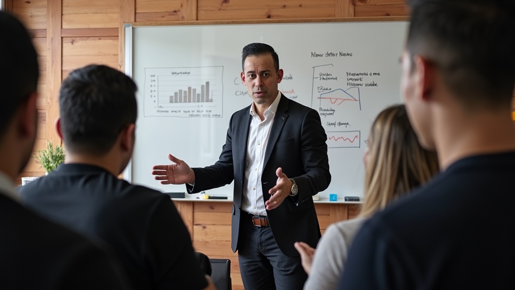 Joe Neri speaking at a workshop