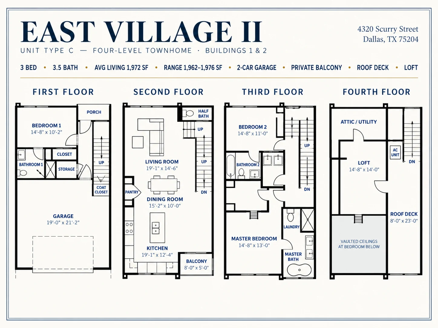 3 Bed / 3.5 Bath