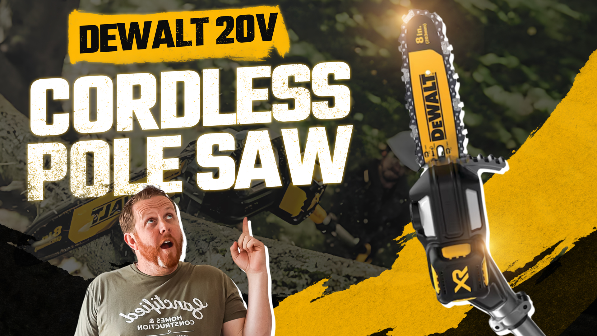 Dewalt chainsaw pole online saw