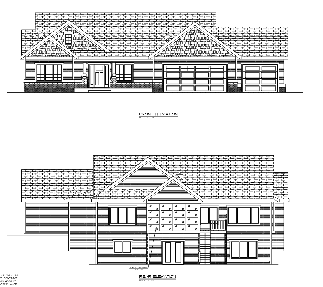 Home Elevation Sanctified Homes & Construction - Wisconsin Homebuilders