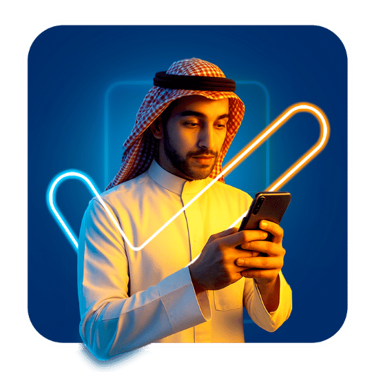 أيقونة محادثة تتضمن شعارات تطبيقات التواصل الاجتماعي واتساب، إنستجرام، فيسبوك، والبريد الإلكتروني، تشير إلى تكامل قنوات التواصل في منصة إدارة العملاء.