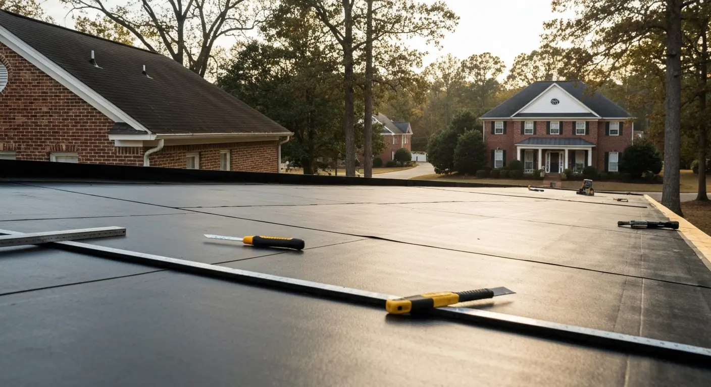 Roof replacement project