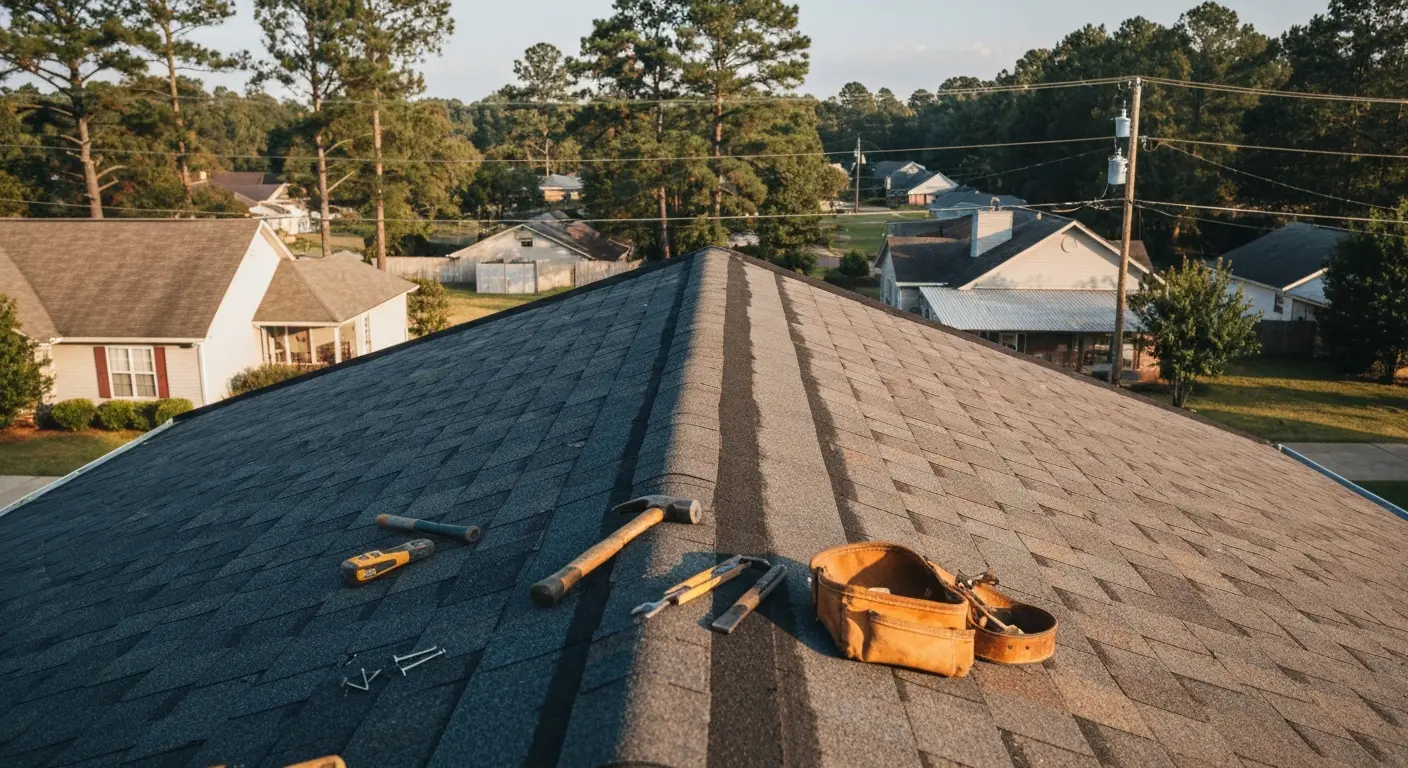Roof repair service