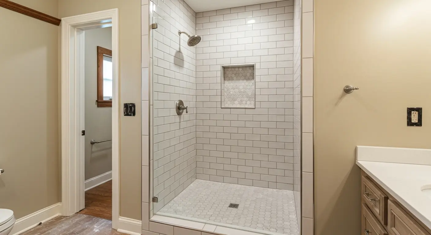 Shower and tub replacement project