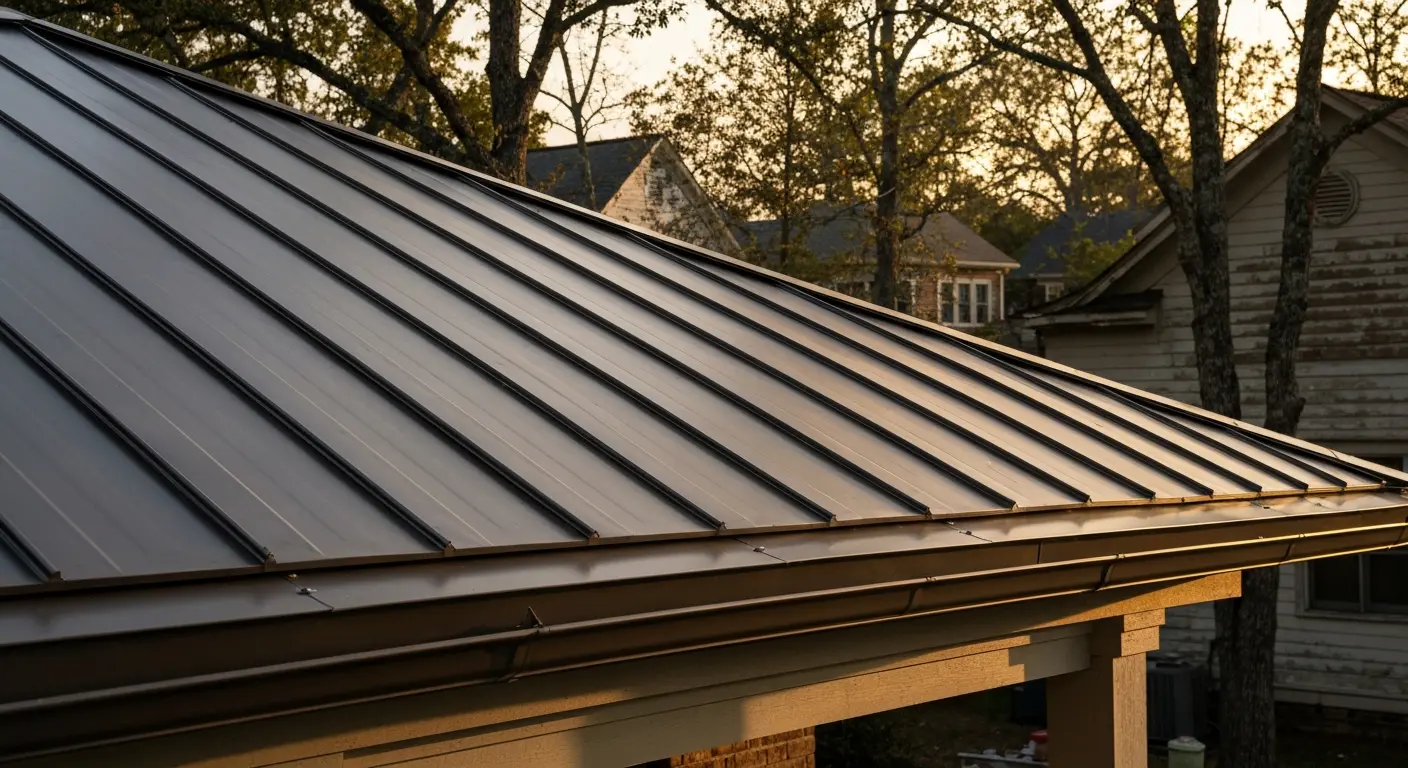 Metal roofing residential