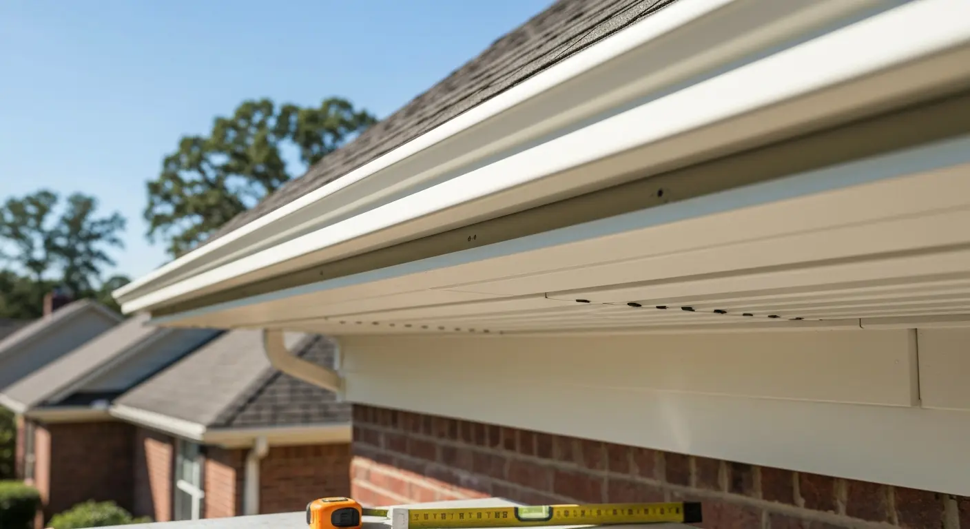 Soffit installation and repair