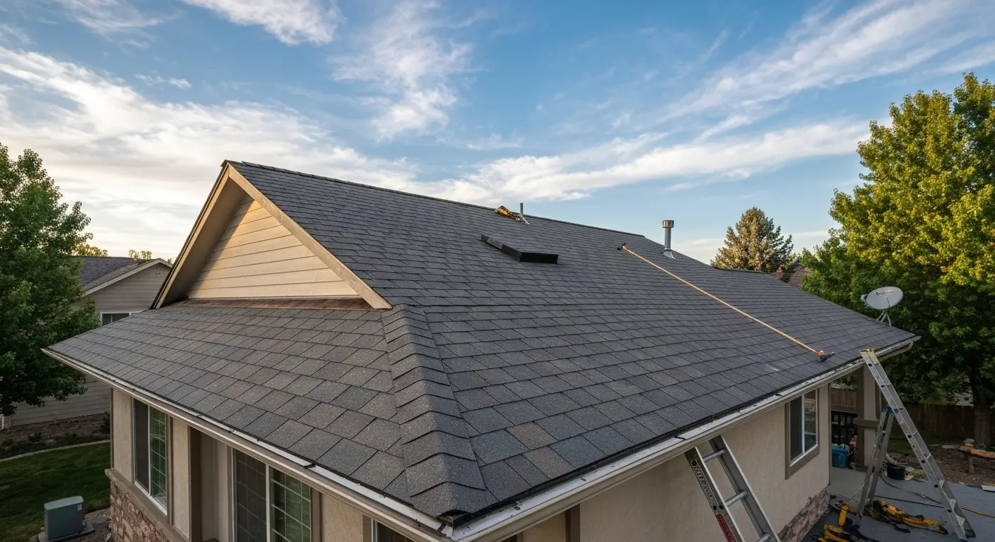 Roof replacement installation