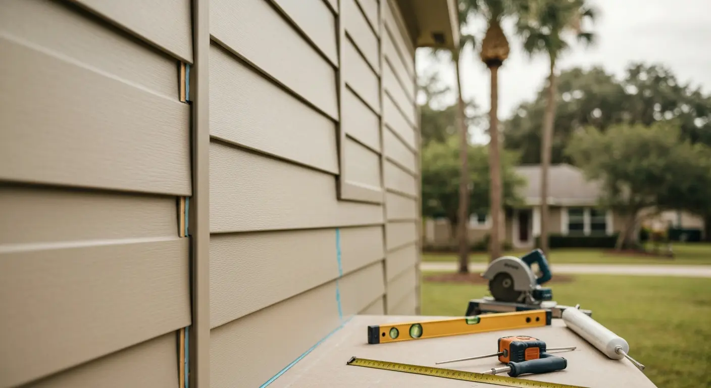 Siding installation