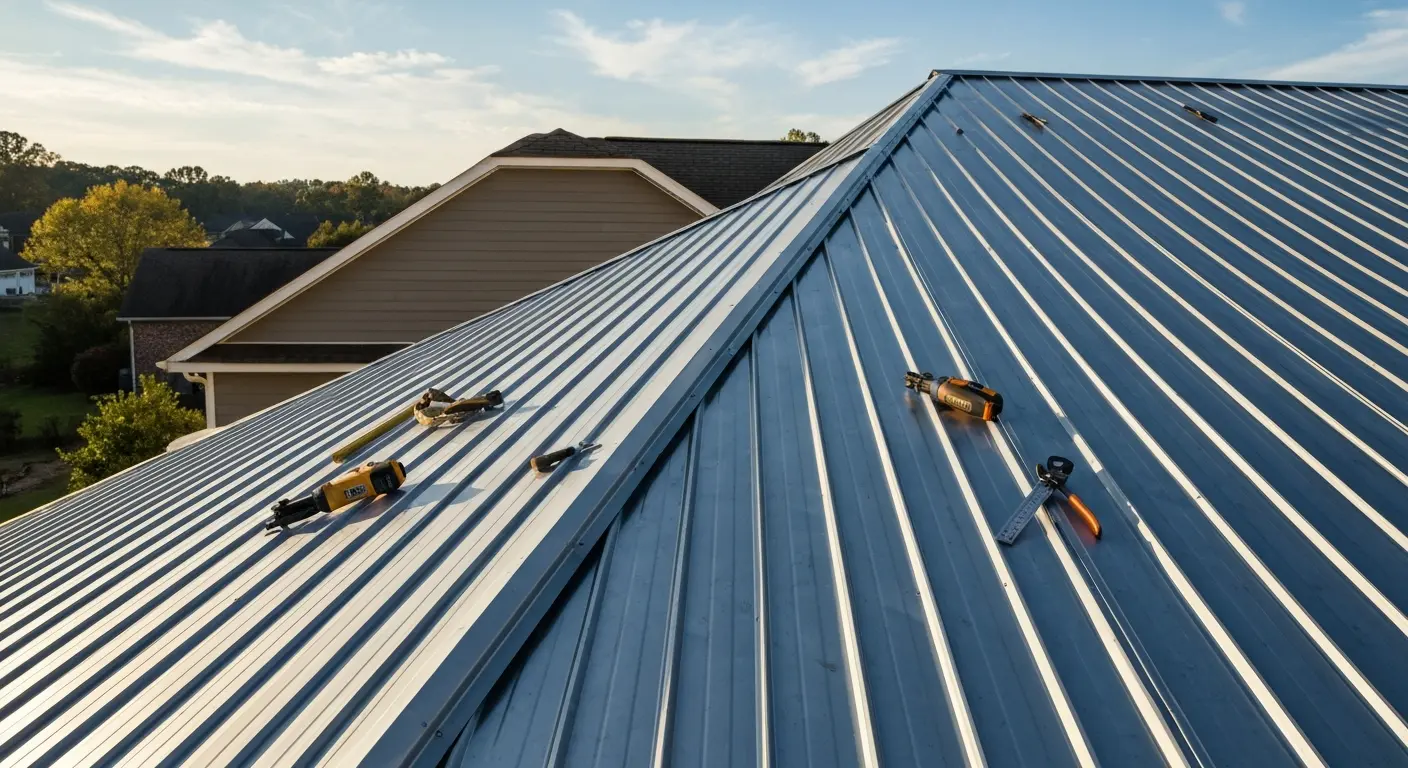 Complete roof installation