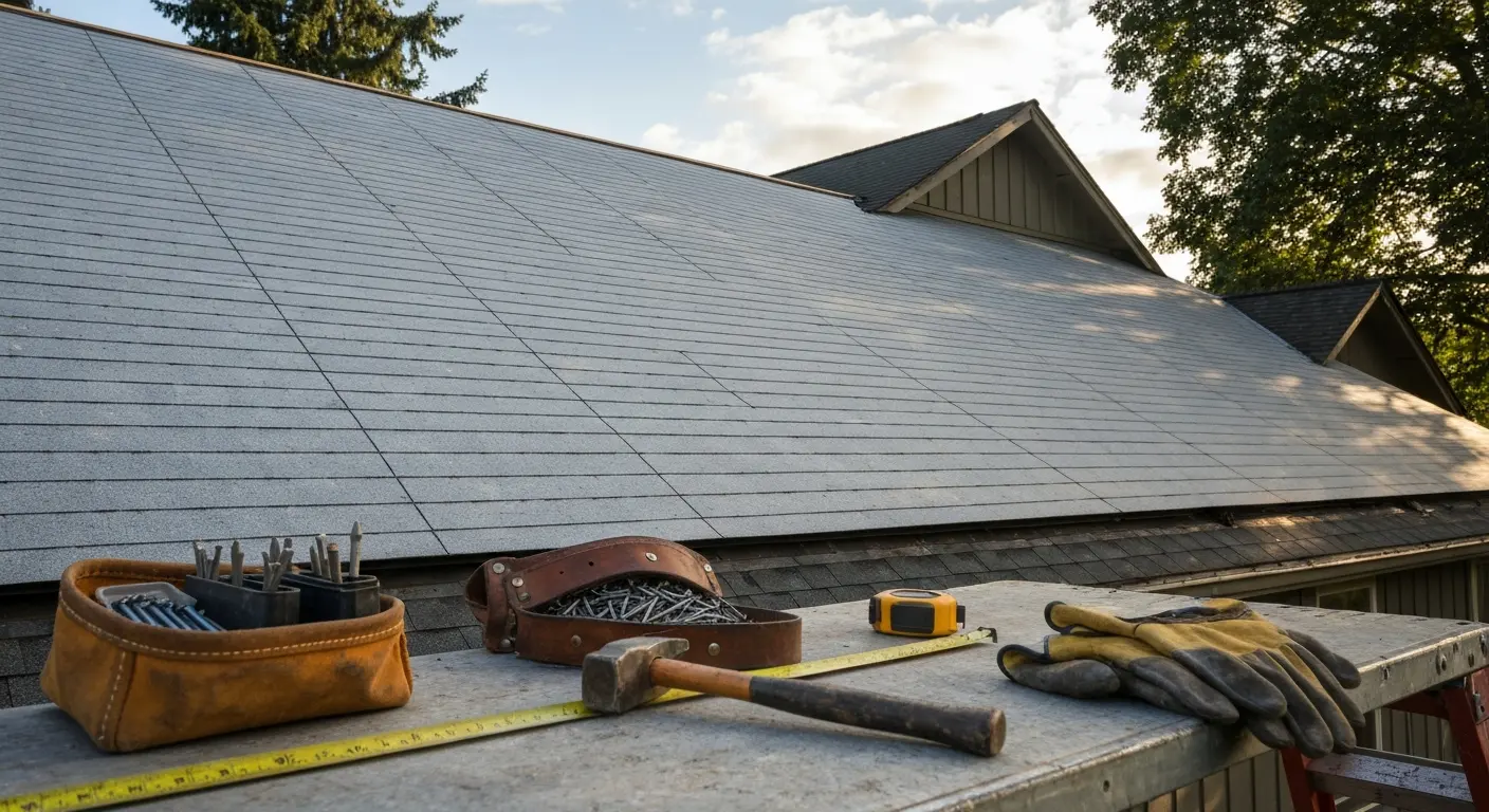 Roof replacement project