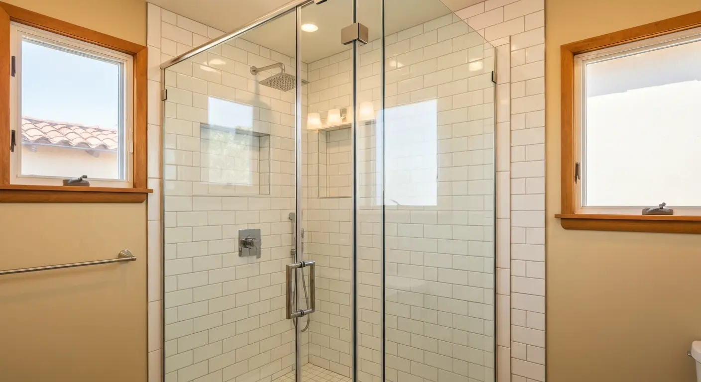 Tub-to-shower conversion