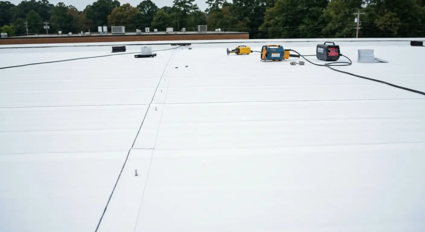 PVC roofing membrane