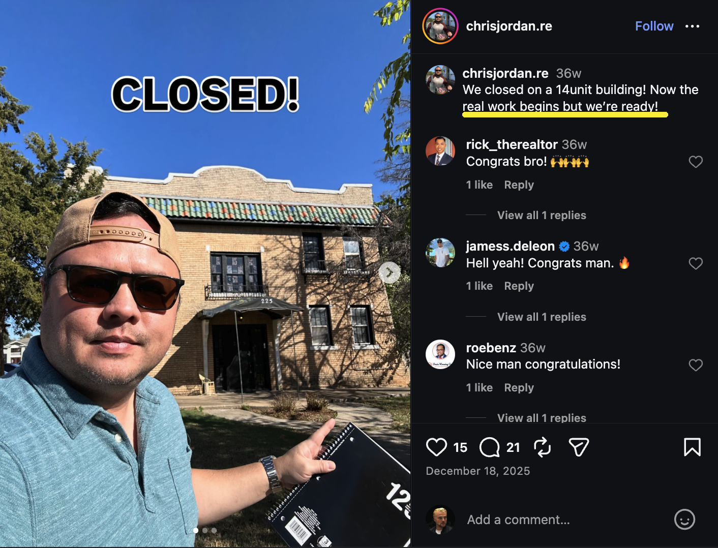 Original community update 35