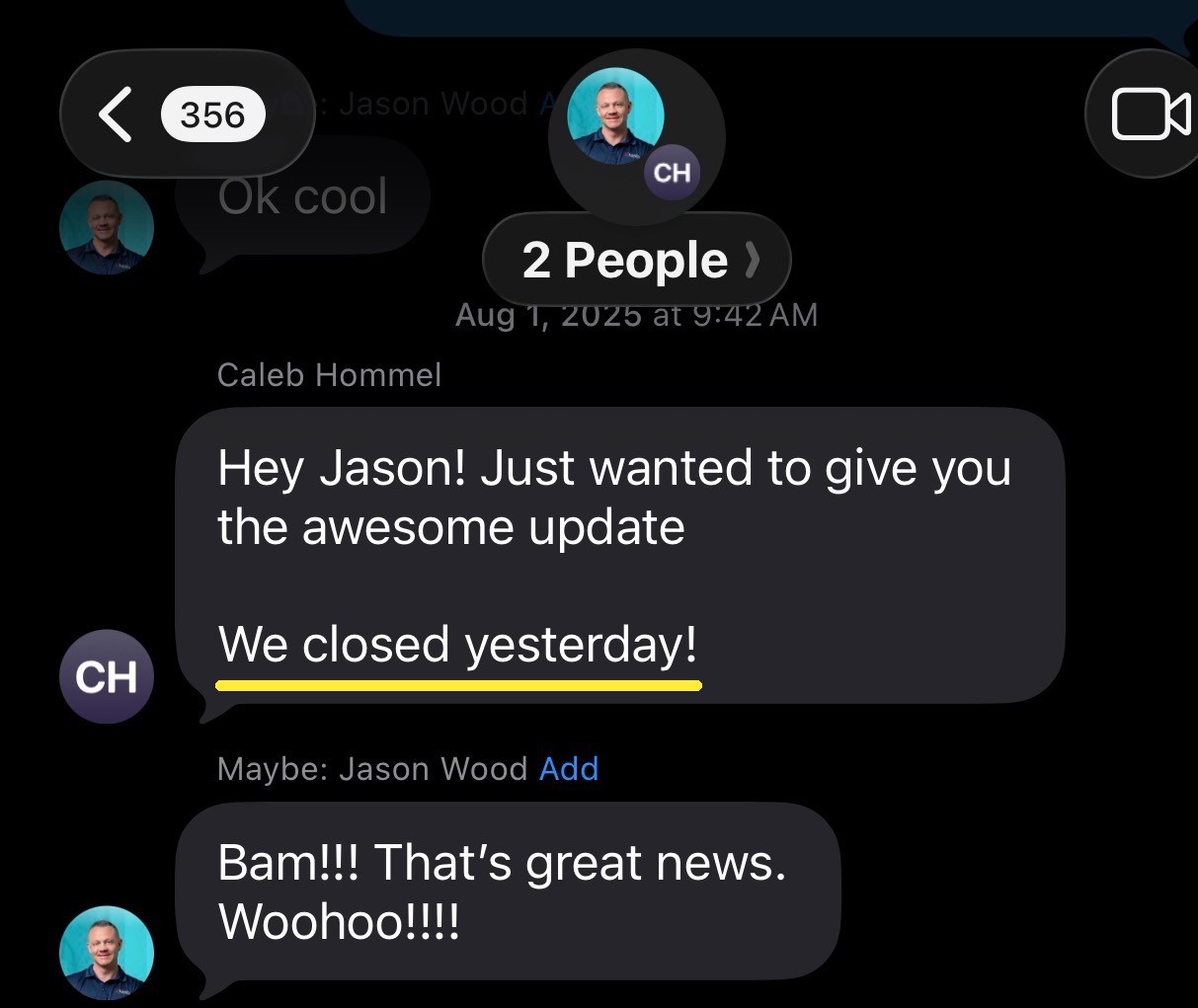 Original community update 14