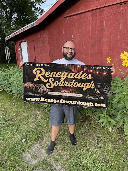 Renegade Sourdough stand at the Bigfoot Festival, Gillies Coney Island, Mount Morris, Michigan