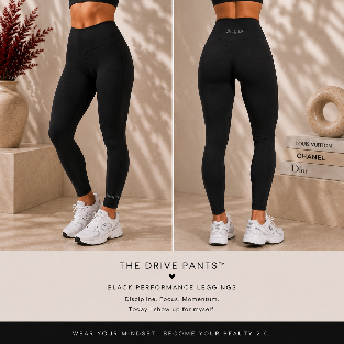 The Drive Pant Black Collection