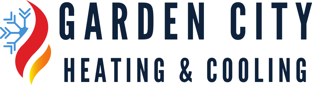 Garden City Heating & Cooling Black Logo