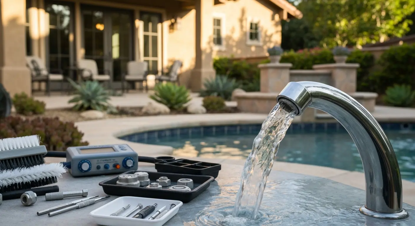 Spa jet repair service