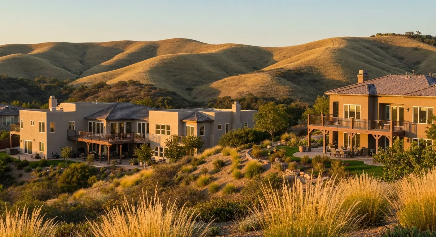 Rancho Bernardo rolling hills and outdoor living spaces