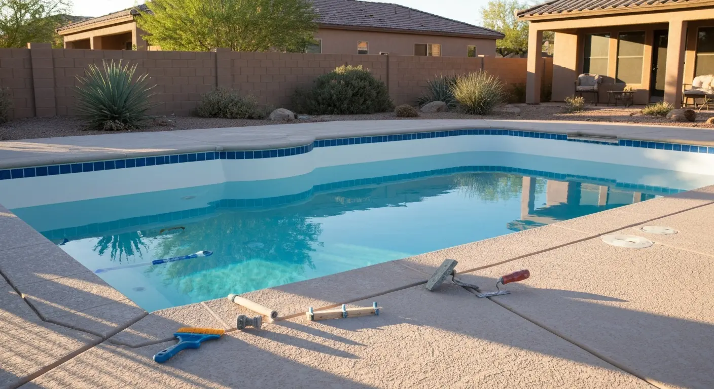 Pool remodel project