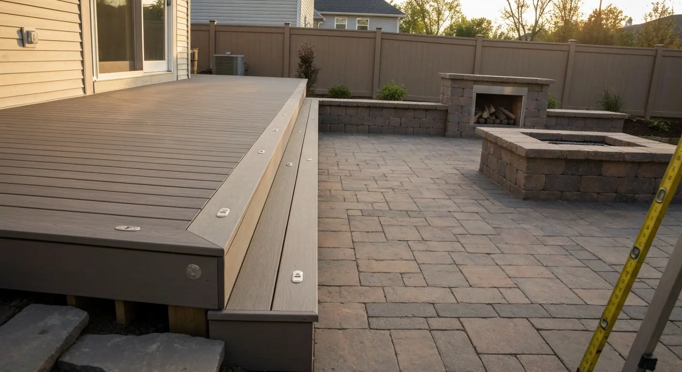 Outdoor deck and patio design