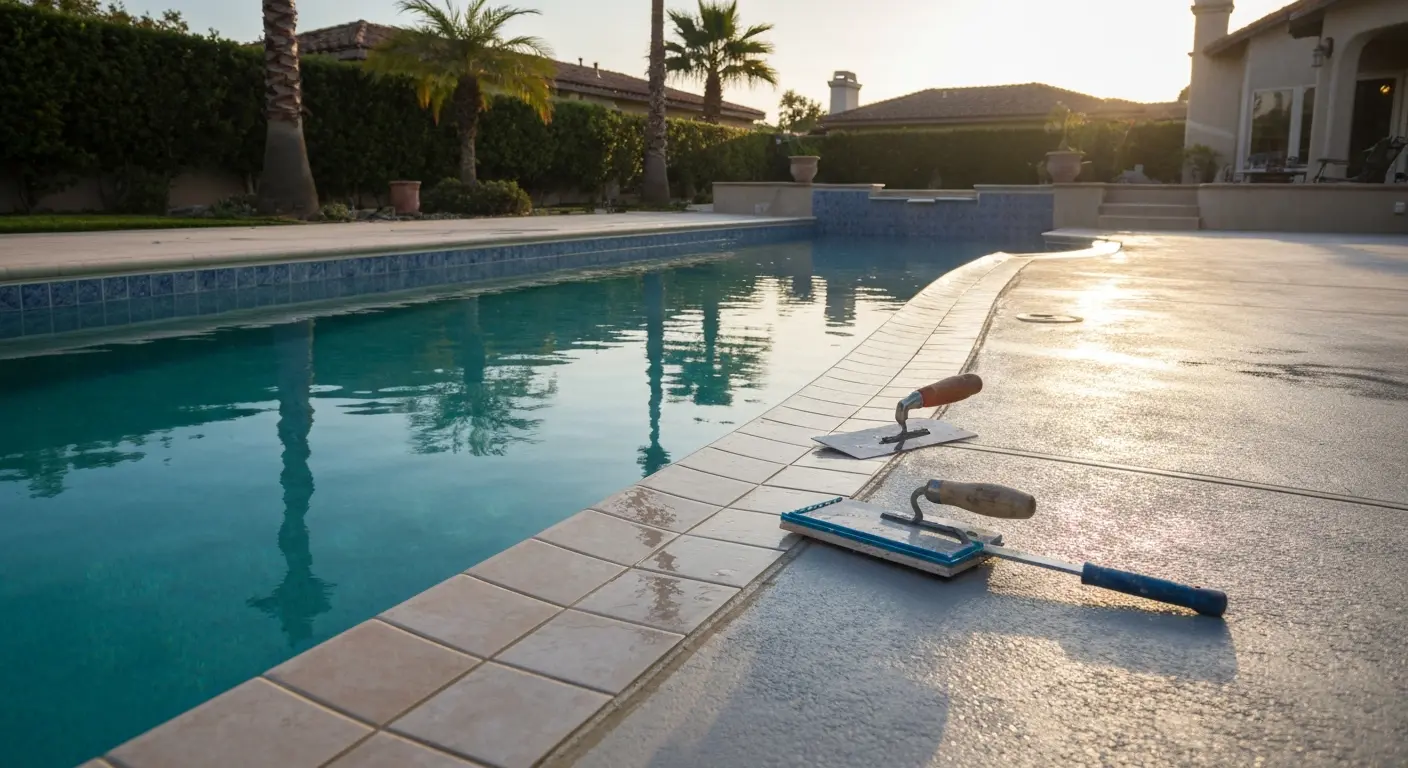 Pool remodeling project