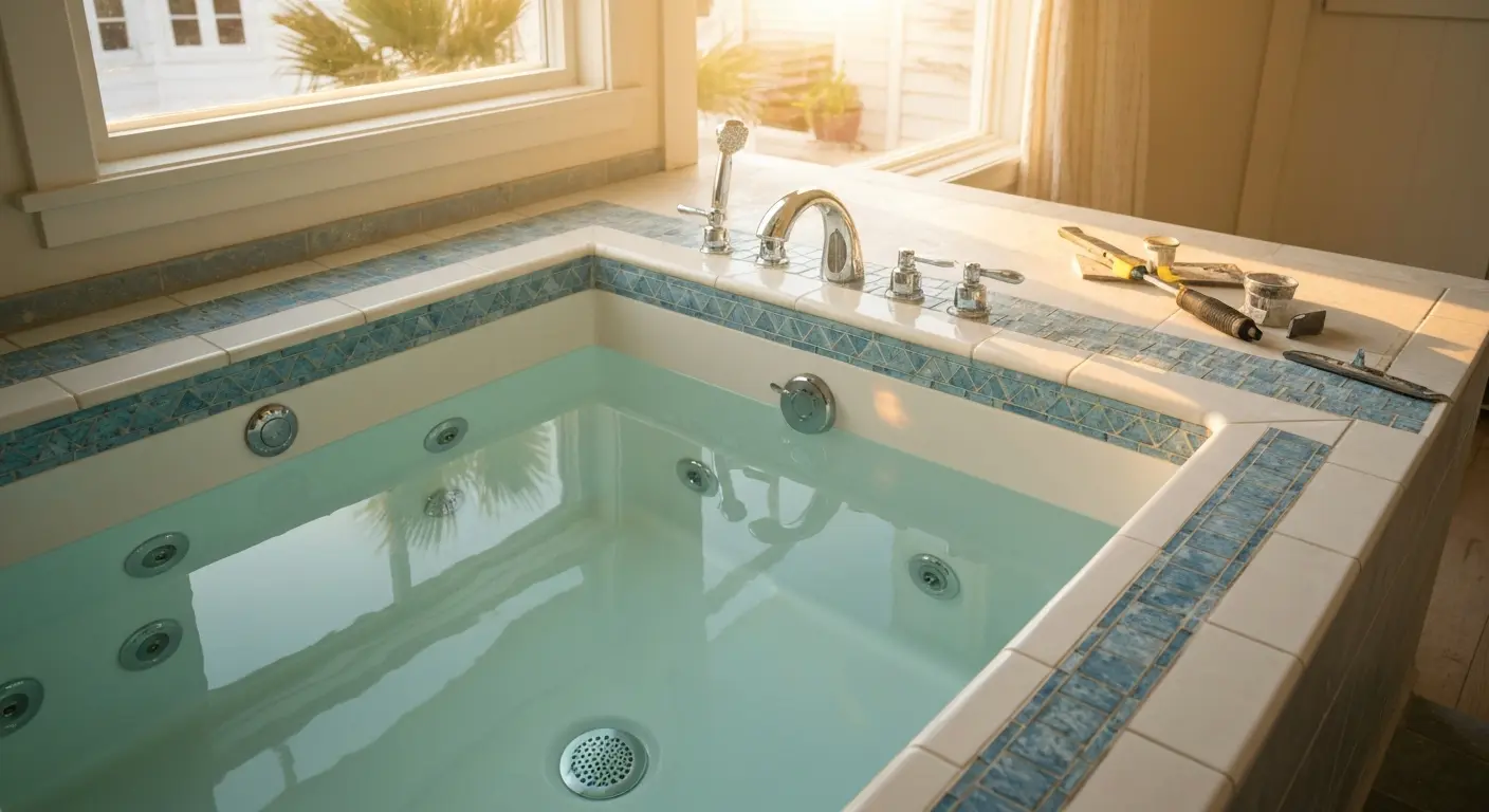 Spa remodeling project